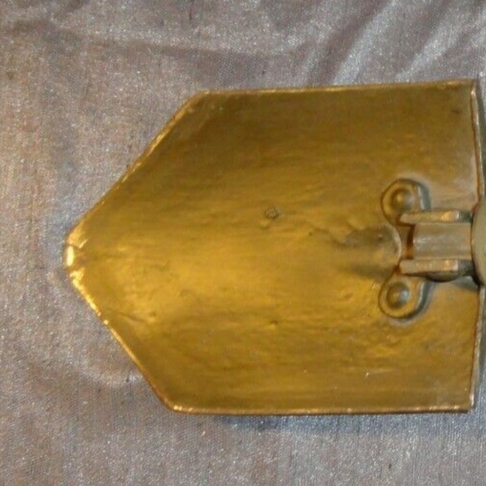 WWII U.S. ARMY 1944 FOLDING TRENCH SHOVEL ENTRENCHING TOOL WW2 OD GREEN LD 2843
